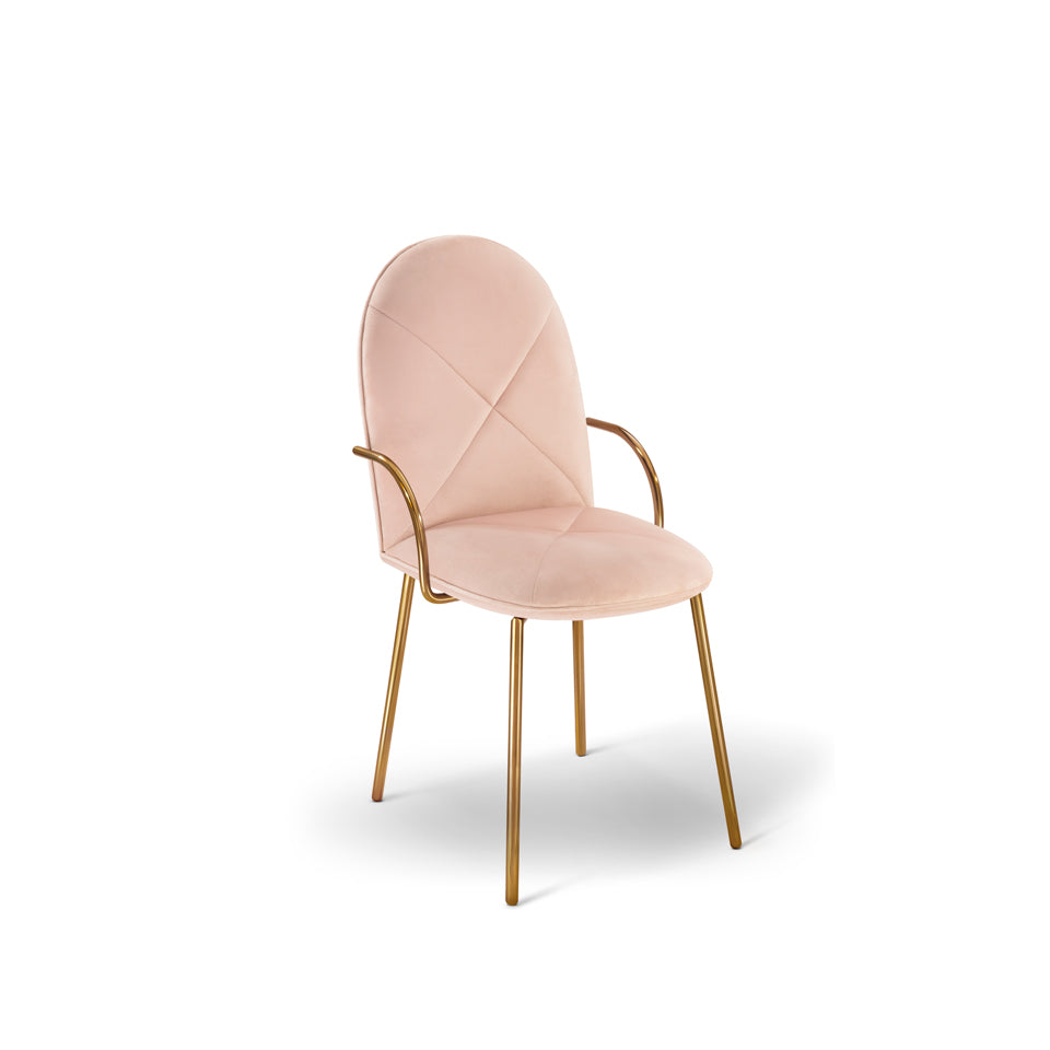 Orion Chair Blush Oro Cocolea