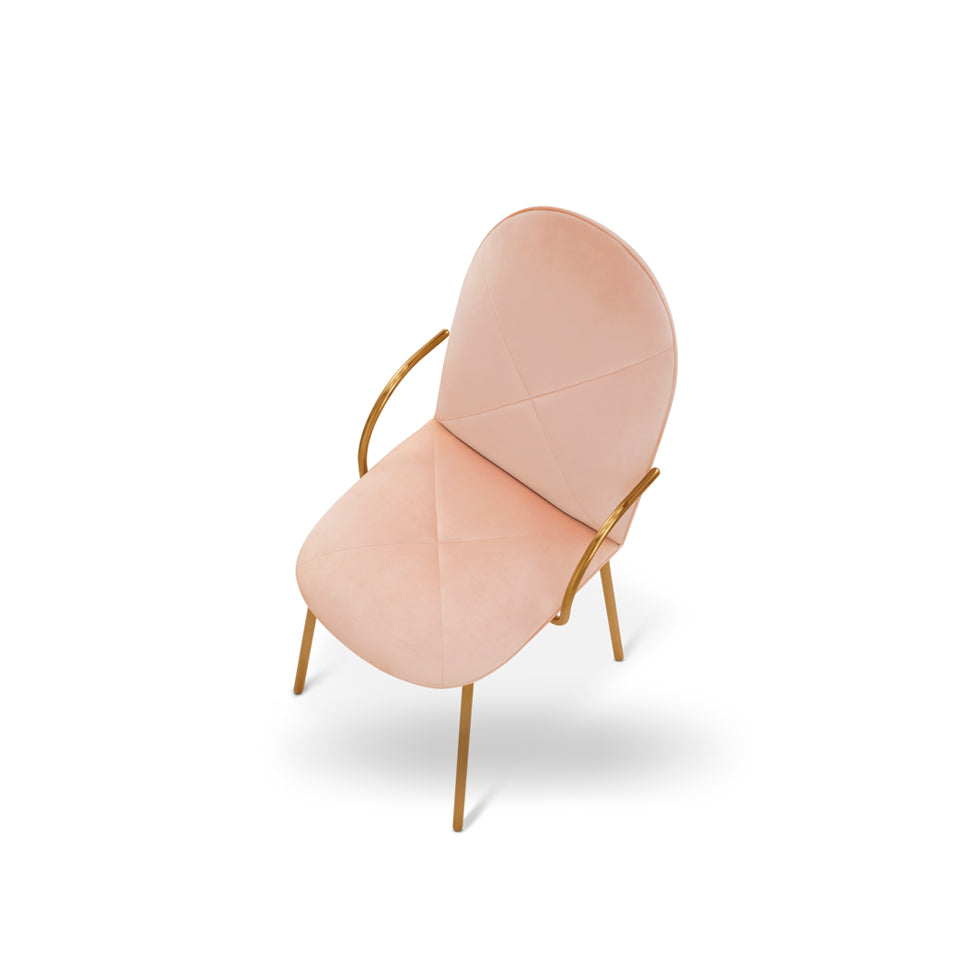 Orion Chair Blush Oro Cocolea