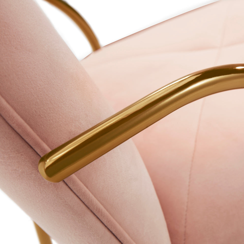 Orion Chair Blush Oro Cocolea