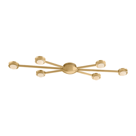 Amon Wall Sconce by Corbett Lighting in Vintage Brass