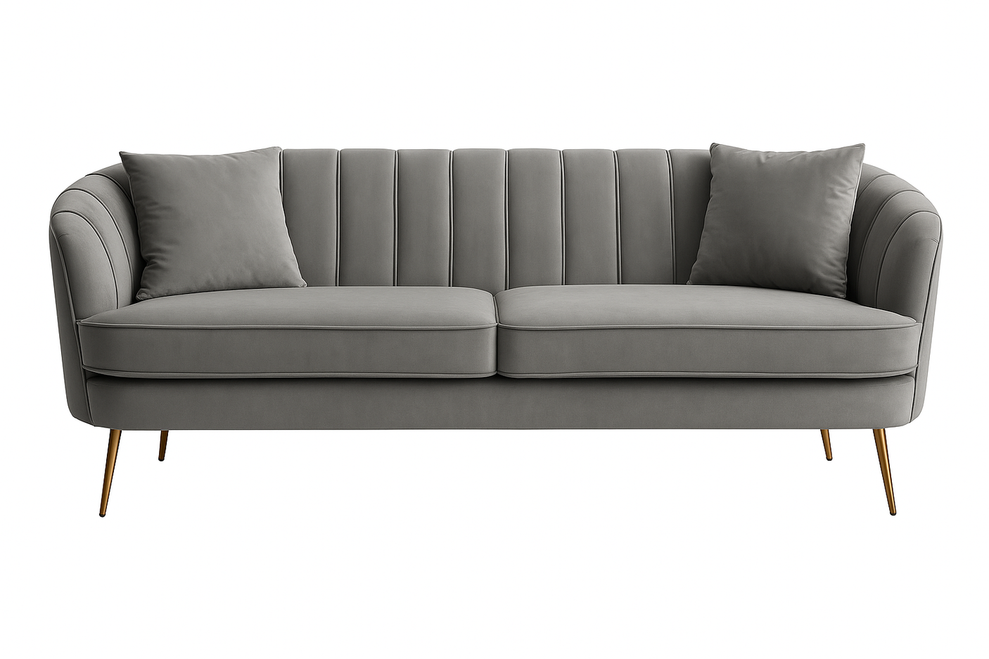 Roxy Curved Lounge – Custom Velvet Sofa | Custom