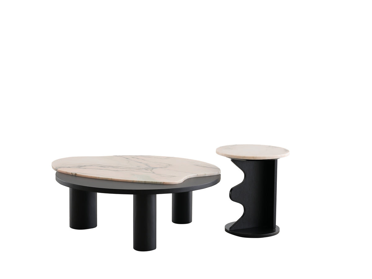 Aspen Coffee and Side Table Nesting Duo, Cocolea, , ,