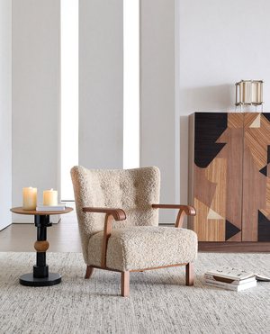 Capri Black Timber Side Table, Cocolea, , ,