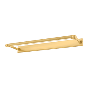 Duell Picture Light by Hudson Valley Lighting in Aged Brass