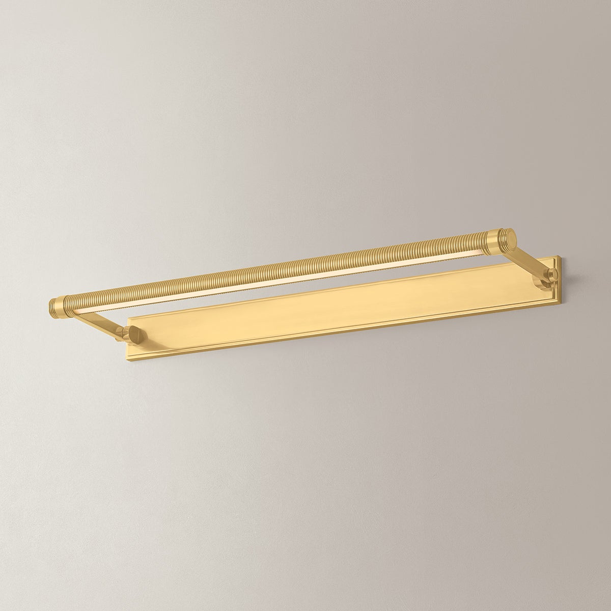 Duell Picture Light in Aged Brass – view 5