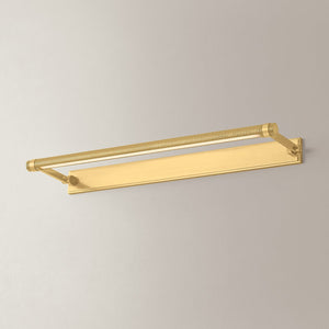 Duell Picture Light in Aged Brass – view 5