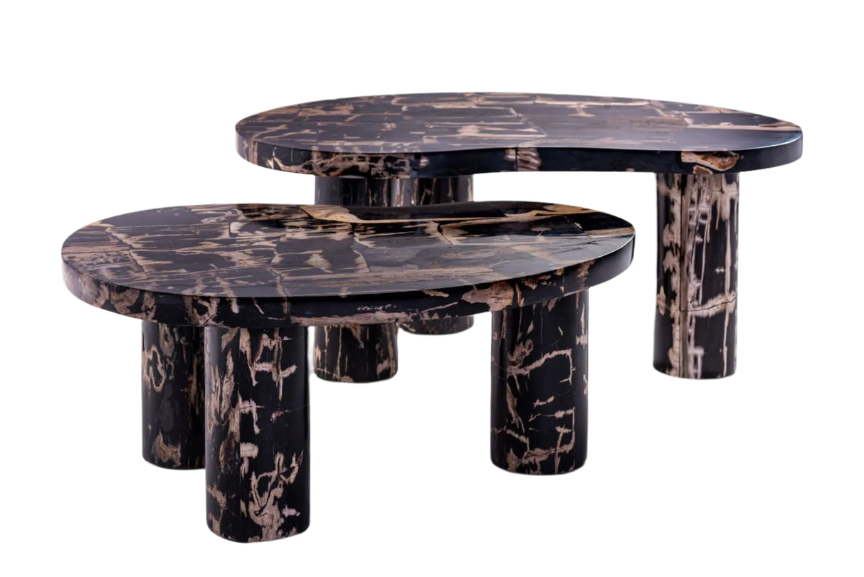 Obsidian Nesting Coffee Table Set — Luxe Neutral Collection, Cocolea, , ,
