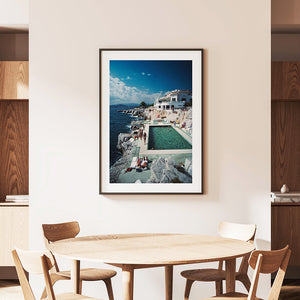 Hotel du Cap Eden Roc 1 by Slim Aarons | Framed Photographic Print, Fine Print Co, , ,