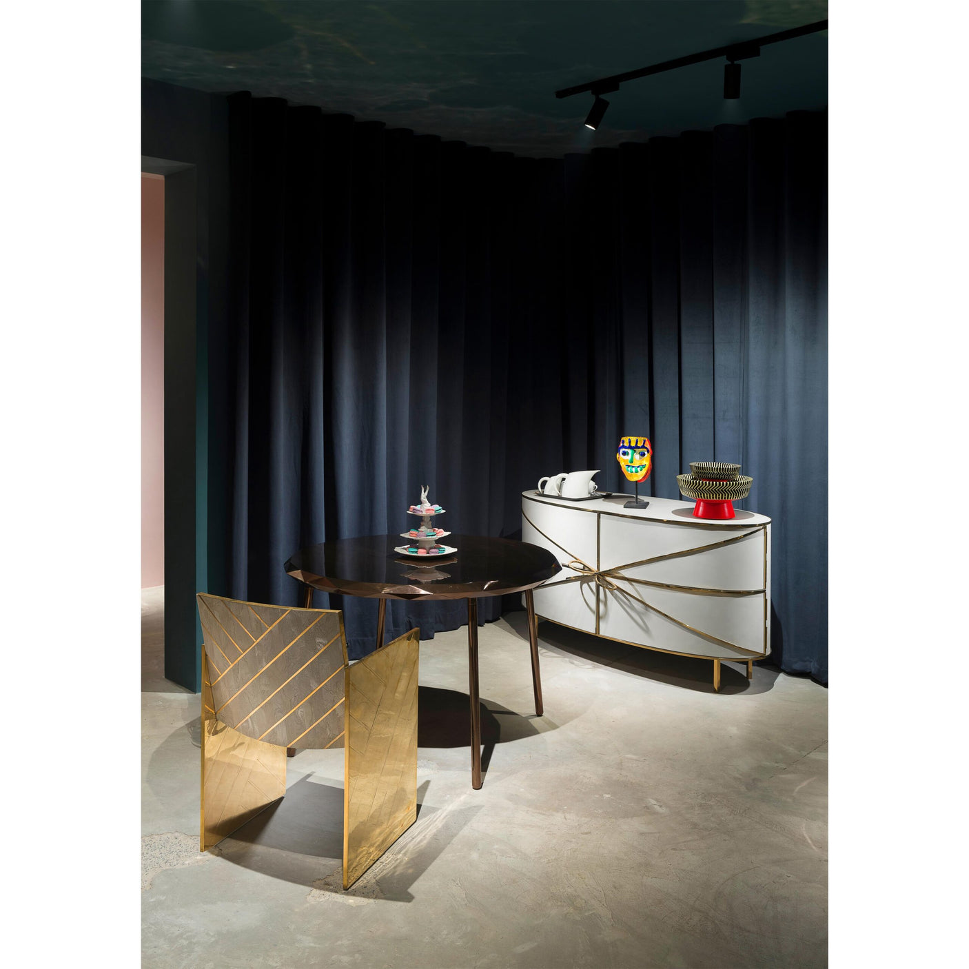 Stella Dining Table Oro, Cocolea, , ,