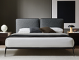 Verona Leather & Timber Bed, Cocolea, , ,