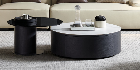 Toscana Sintered Stone Nesting Coffee & Side Table Set, Cocolea, , ,