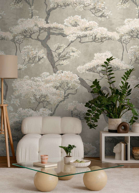 Chinoiserie Tree Wallpaper Panel, Cocolea Natty & Polly, Per panel (1.59 × 2.8 m), ,