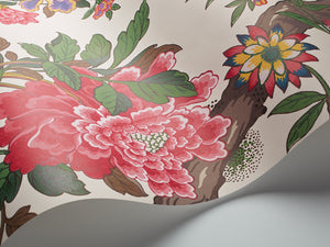 Fontainebleau Wallpaper, Cocolea Natty & Polly, Multicolour, Per roll (68 cm × 10 m),