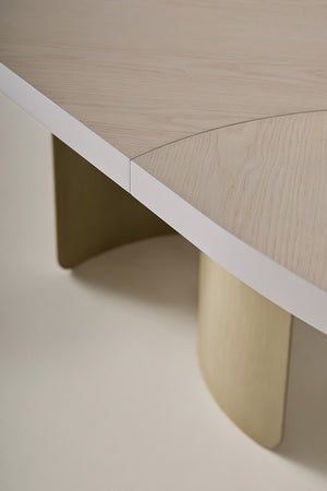Onda Fresno Sculptural Dining Table - Ash Wood, Cocolea, , ,