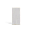Maison Debrah Wexor full-length rectangular mirror with etched linear pattern and slim brass frame