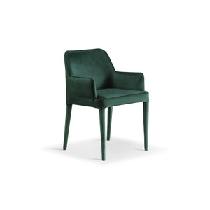 Romira Fully Upholstered Dining Chair in Leather or Velvet, Maison Debrah, , ,