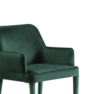 Romira Fully Upholstered Dining Chair in Leather or Velvet, Maison Debrah, , ,