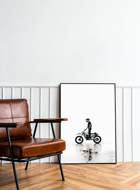 Quiet Rider by Rilona Murwiki | Framed Art Print, Fine Print Co, , ,