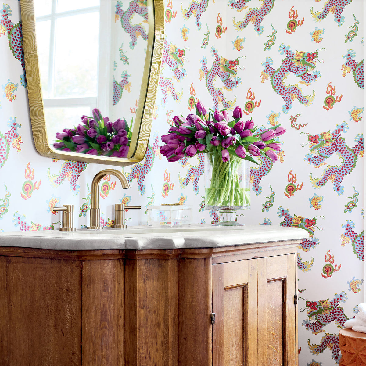 Dragon Dance Wallpaper, Cocolea Natty & Polly, , ,