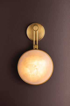 Ares Wall Sconce in Vintage Brass – view 5