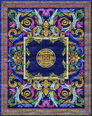 RUG AUBUSSON HERALDY HERITAGE