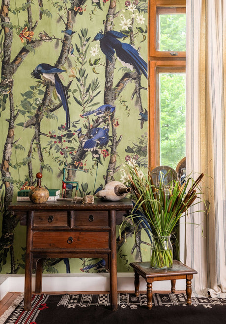 Birds Of Danube Wallpaper, Cocolea Natty & Polly, Per roll (52 cm × 9 m), ,