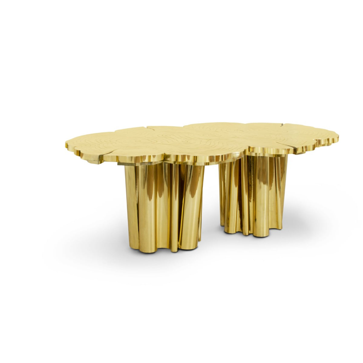 Fortuna Gold Dining Table - 8 Seats – Cocolea