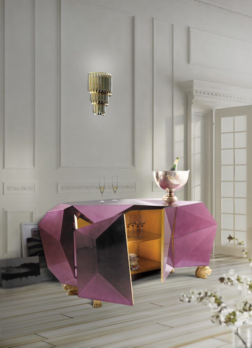 Diamond Amethyst Sideboard, Cocolea, , ,
