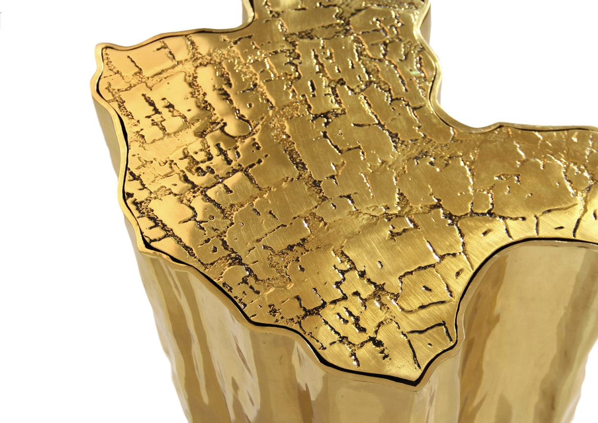 Eden Brass Side Table, Cocolea, , ,