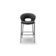 Maribel High-Back Faux Leather Dining Chair on Brushed Steel Legs, Maison Debrah, , ,