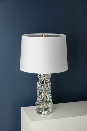 Bellarie Table Lamp in Aged Brass – view 6