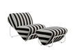 Outdoor Trend Module Lounge & Footstool Set, Cocolea, Powder Coat- Pearl White - Gloss, Mallacoota- Ash,