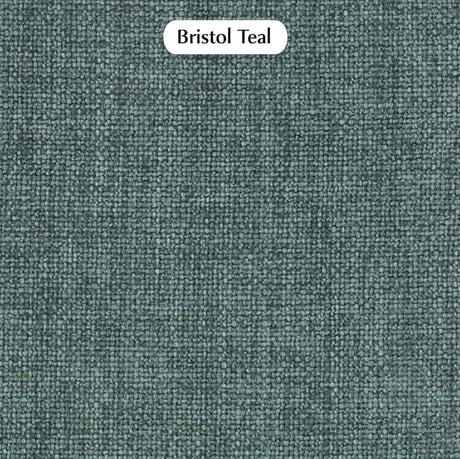 Trend Foot Stool - With Bristol, Cocolea, Teal, Chrome,