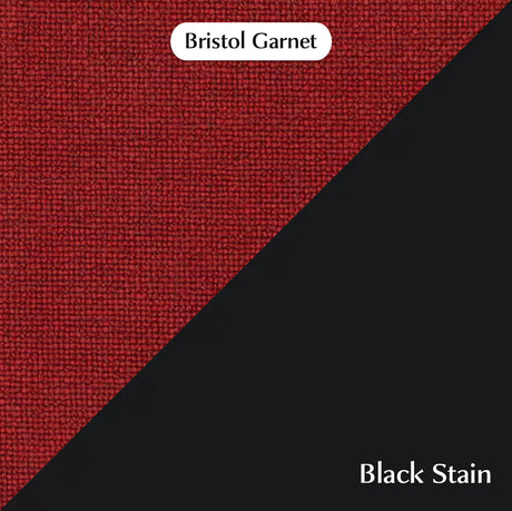 Trend Module Lounge - with Bristol, Cocolea, Powder Coat - Black, Garnet,