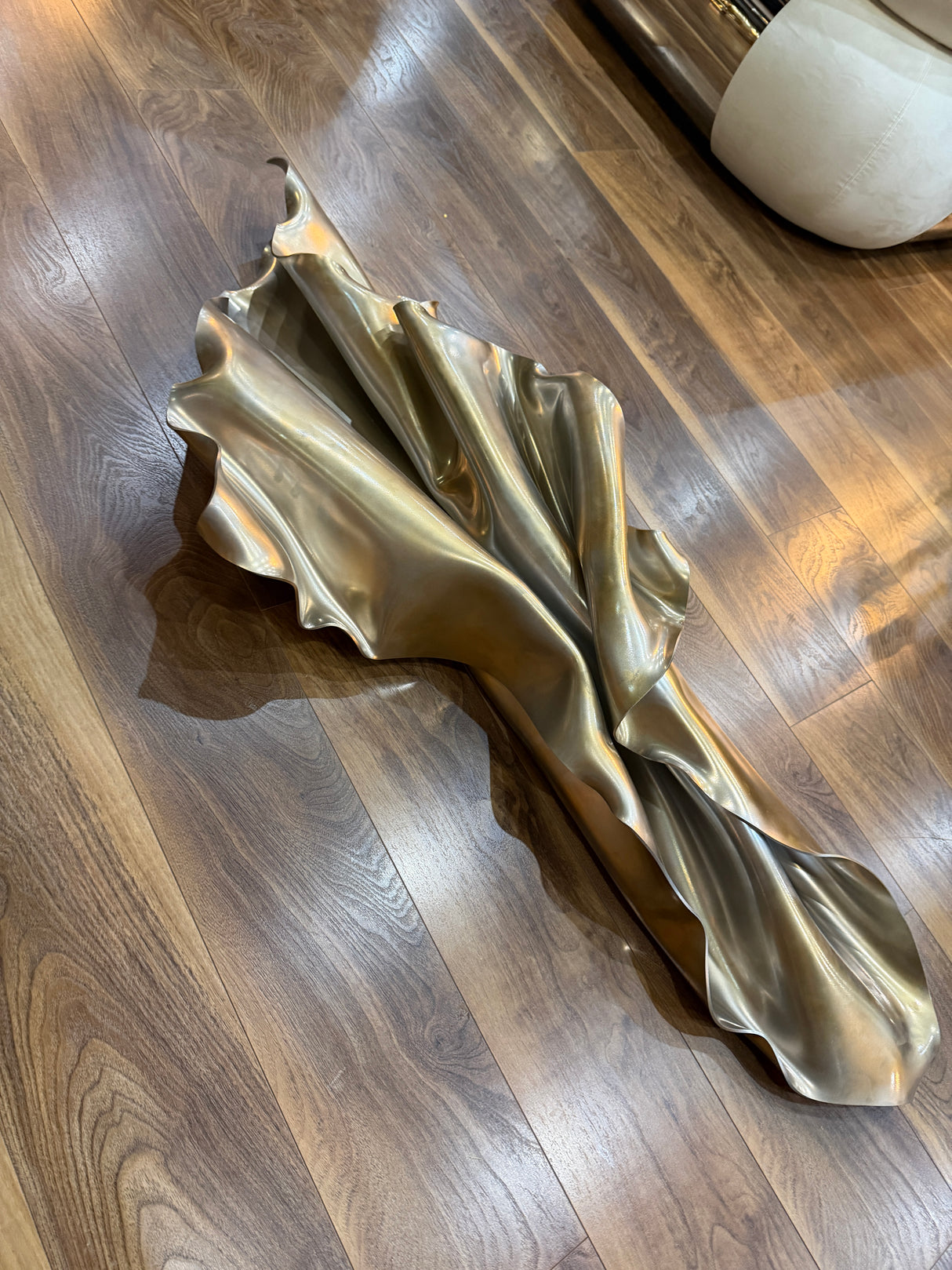 Bronze Flow – Contemporary Bronze Wall Sculpture | Art By Bec