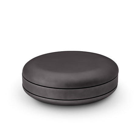 Dover Round Rotating Layered Coffee Table in Dual Grey, Maison Debrah, , ,