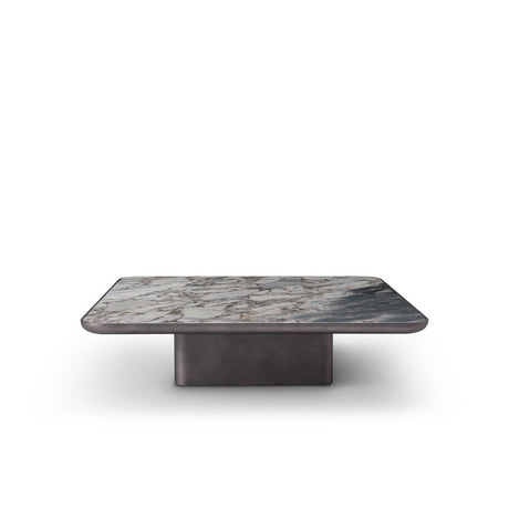 Redvale Low Coffee Table in Sapphire Marble or Wood Veneer, Dual Grey, Maison Debrah, , ,