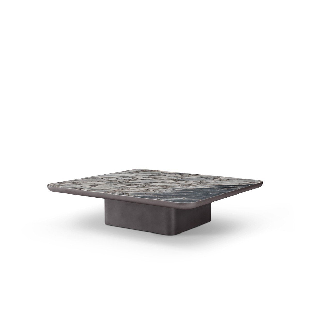 Redvale Low Coffee Table in Sapphire Marble or Wood Veneer, Dual Grey, Maison Debrah, , ,