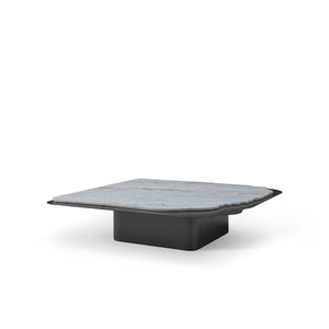 Sunvale Blue Marble Coffee Table, Square or Round, on Grey Base, Maison Debrah, , ,