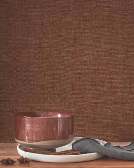 Caractère Wallpaper, Cocolea Natty & Polly, Hazelnut, Per roll (53 cm × 10 m),