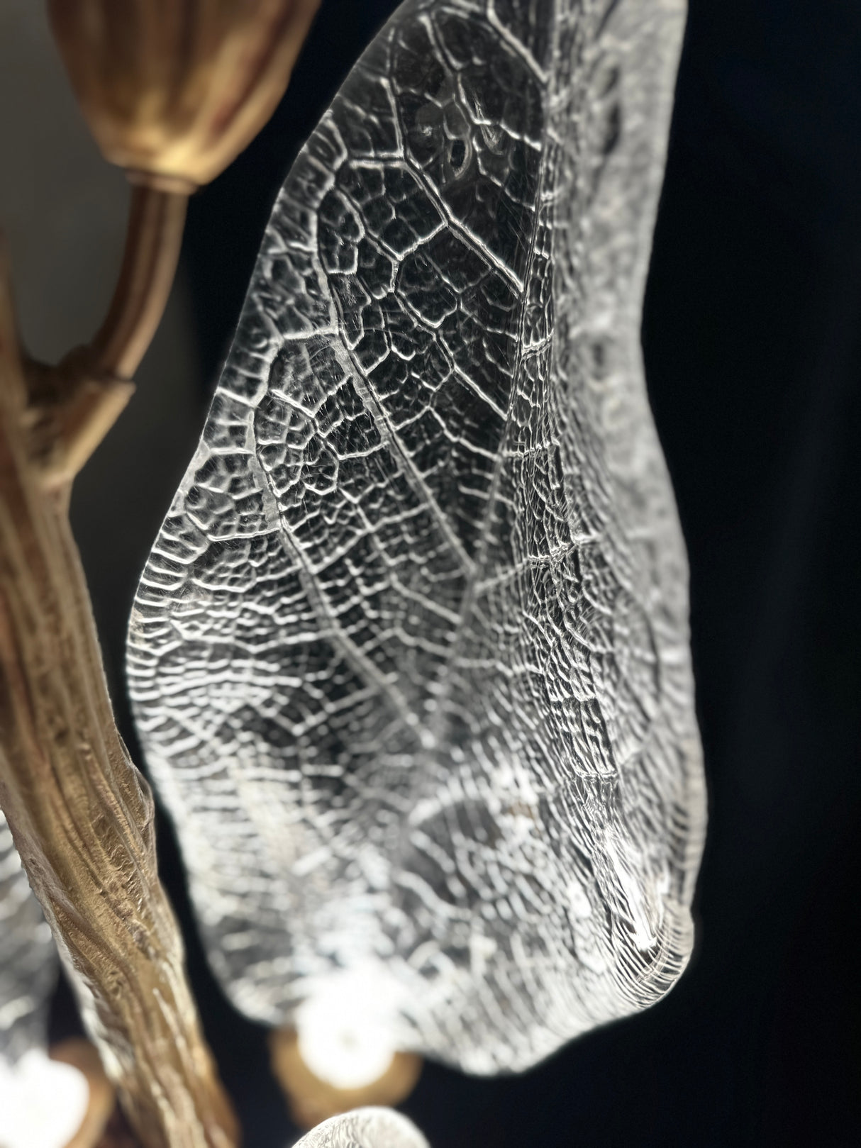 Aurora Glacier Crystal Leaf Floor Lamp, Cocolea, , ,