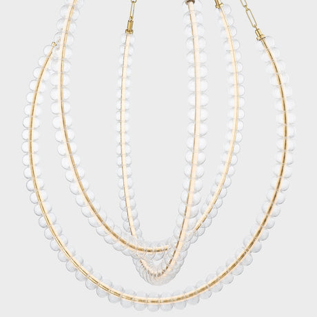 Celeste Chandelier in Vintage Brass – view 2