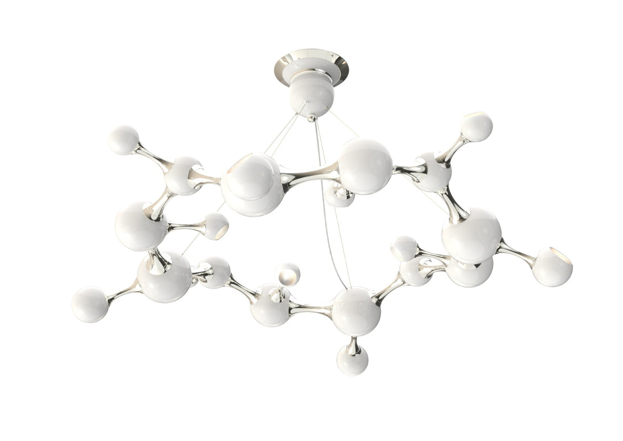 Atomic Round Suspension Lamp, Cocolea, , ,