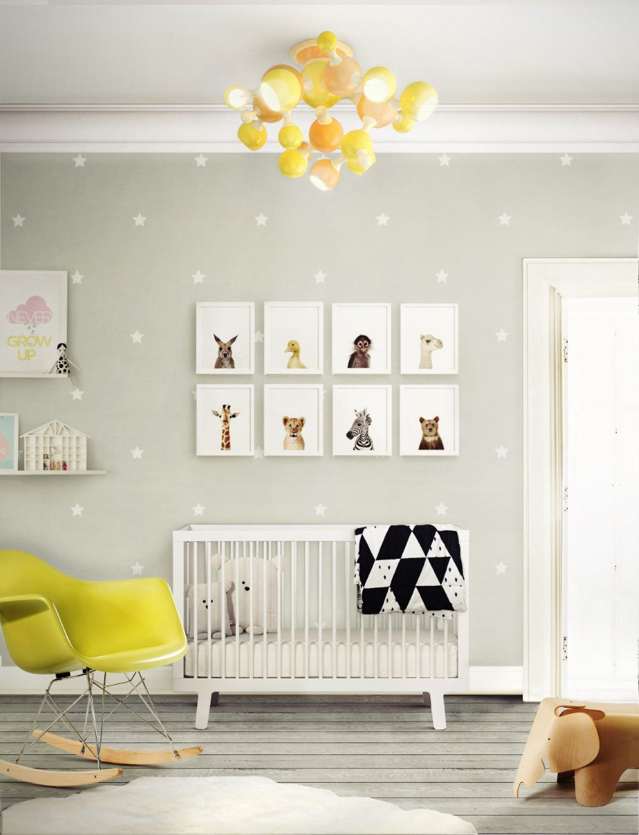 Atomic Ceiling Suspension Lamp, Cocolea, , ,