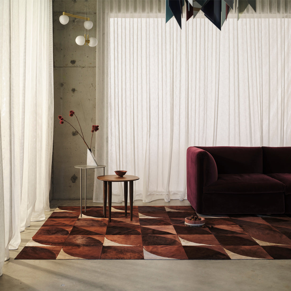 Circo Rug - Merlot | Greg Natale x Art Hide, Arthide, , ,