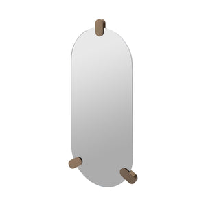 Veyrona Horizontal Wall Mirror with Brushed Bronze Detailing, Maison Debrah, , ,