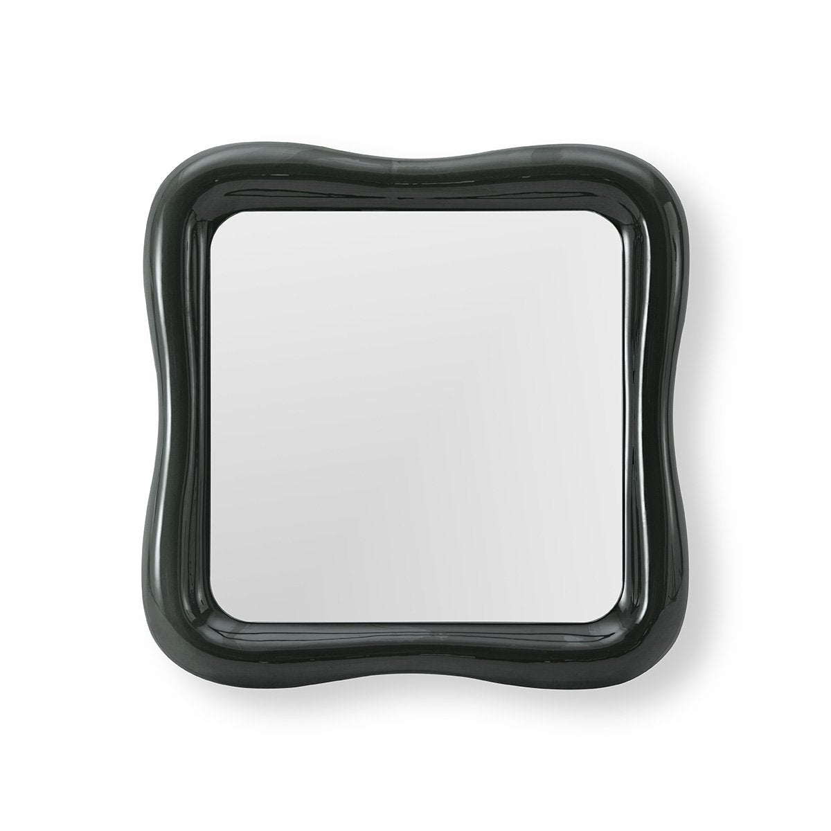Fionelle Molten Dark Glass Mirror Panel with Black Backing, Maison Debrah, , ,