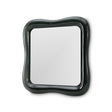Fionelle Molten Dark Glass Mirror Panel with Black Backing, Maison Debrah, , ,
