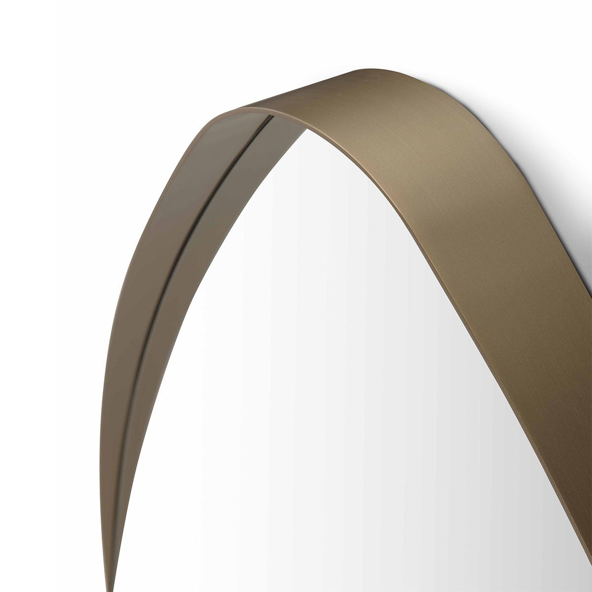 Merlin Brass Framed Wall Mirror in Square or Tall Rectangle, Maison Debrah, , ,