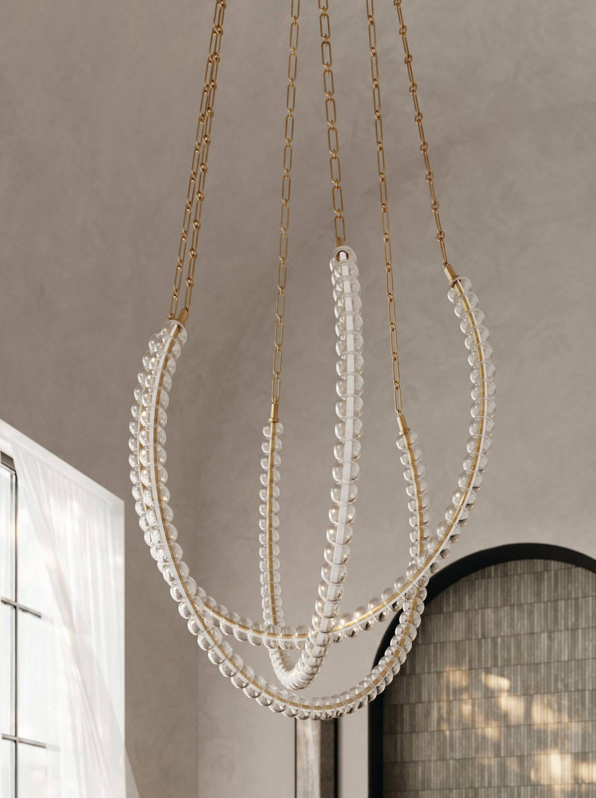 Celeste Chandelier in Vintage Brass – view 3